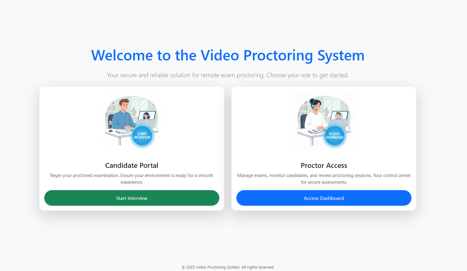 proctoring application